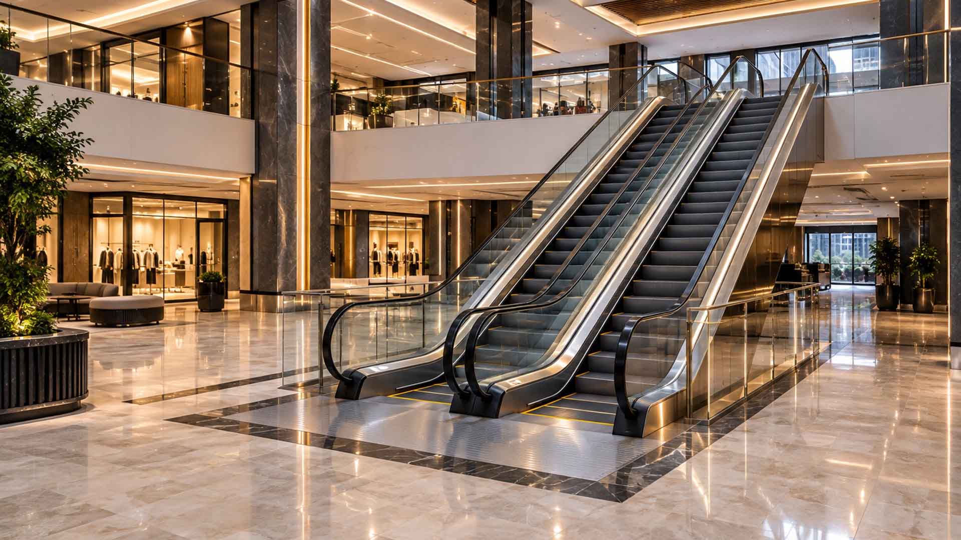 کوچکترین پله برقی